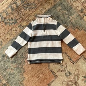 J Crew Factory boys quarter zip sweatshirt size 3T